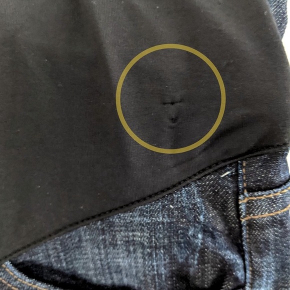 Citizens of Humanity Maternity Jeans NWT Phoebe Skinny Crop Scorpio Size 30 - Picture 8 of 10